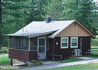 Housekeeping Cottages at Pine Acres Resort in Crivitz, WI